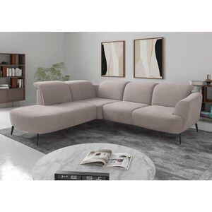 Sit & More ROHOVÁ SEDAČKA, textil, šedobéžová obraz