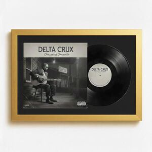 K-Möbel RÁM NA GRAMOFONOVÉ DESKY 40/60 na obal a vinylovou desku obraz