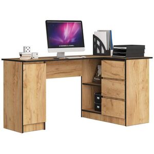 RAUMHIRSCH FURNITURE PSACÍ STŮL dub Craft 77/155/85 obraz