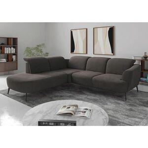 Sit & More ROHOVÁ SEDAČKA, textil, barvy grafitu obraz