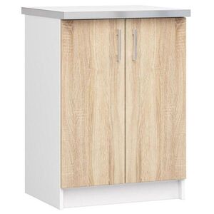 RAUMHIRSCH FURNITURE SKŘÍŇKA bílá, dub Sonoma 82/60/44, 5 obraz