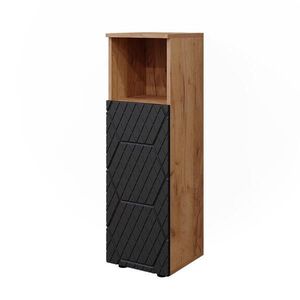Vicco MIDI SKŘÍŇKA Irma Antracit se strukturou včelí plástve 30 x 95 cm obraz