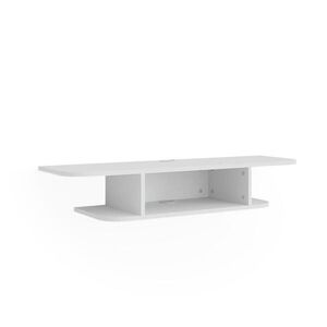 Vicco NÍZKÝ NÁBYTEK POD TELEVIZI Lorio Bílá 105 x 18.2 cm Otevřené přihrádky obraz
