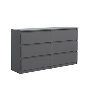 RAUMHIRSCH FURNITURE KOMODA Anthracit 100/79/39 obraz