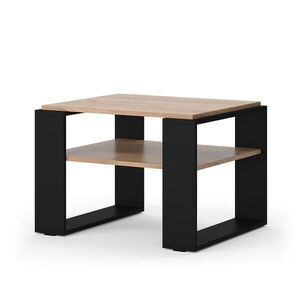 Vicco KONFERENČNÍ STOLEK Helm Zlatý mocný dub 65.6 x 55.8 cm s policí obraz