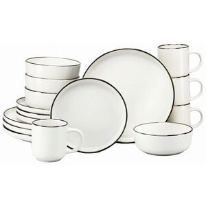 Creatable KOMBINOVANÁ SOUPRAVA Nordic Festive Creme 16dílné obraz