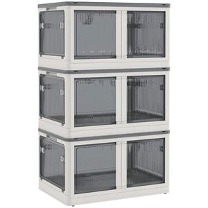 HOMCOM ÚLOŽNÁ BOX, truhla 69 l, bílá obraz