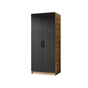 Kier Furniture ŠATNÍ SKŘÍŇ GOLD Dub Craft & Černá obraz