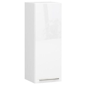 RAUMHIRSCH FURNITURE ZÁVĚSNÁ SKŘÍŇ Bílá, bílá lesklá 72/30/30 obraz