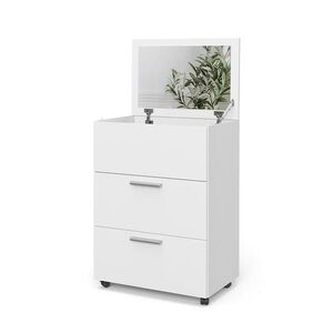 Vicco TOALETNÍ STOLEK Hanna Bílá 65.8 cm se 2 zásuvkami obraz