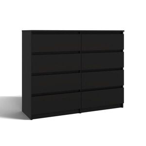 RAUMHIRSCH FURNITURE KOMODA Černá 138/97/40 obraz