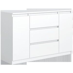 RAUMHIRSCH FURNITURE KOMODA bílá 139/79/39 obraz