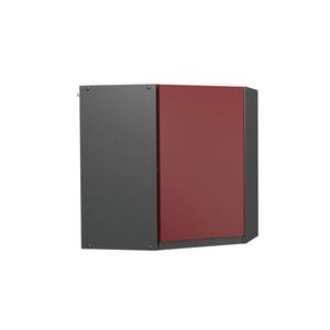 Vicco ROHOVÝ VĚŠÁK NA STĚNU R-Line Červená 57 cm Tvar J obraz