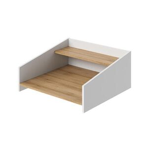 Vicco NÁSTAVEC REGÁLU Viktor, Řemeslný dub/Bílá, 65.6 x 30 cm obraz