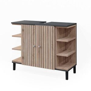 Vicco ZÁKLADNÍ SKŘÍŇKA POD UMYVADLO Aquis Sonoma 79.6 x 64 cm se 2 dvířky obraz