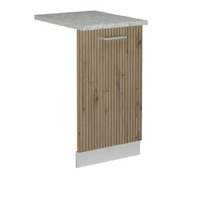 Vicco ČELNÍ PANEL MYČKY R-Line Řemeslný dub 45 cm s pracovní deskou obraz