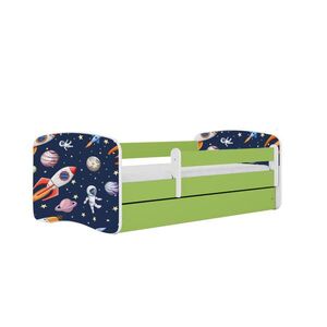 RAUMHIRSCH FURNITURE DĚTSKÁ POSTEL Kosmos se zásuvkou a matrací 140/70 obraz