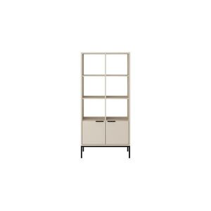RAUMHIRSCH FURNITURE KNIHOVNA Austin béžová, černá 40/171, 3/80 cm obraz