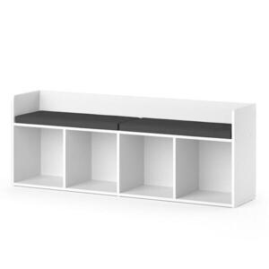 Vicco DĚTSKÁ POLICE Luigi Bílá 142.4 x 53.4 cm Bez skládacích boxů obraz