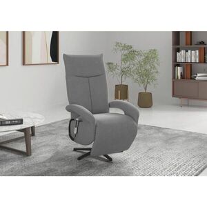 Sit & More RELAXAČNÍ KŘESLO, textil, šedá obraz