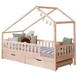 Livetastic DĚTSKÁ POSTEL SE STŘÍŠKOU 90/200 cm, obraz