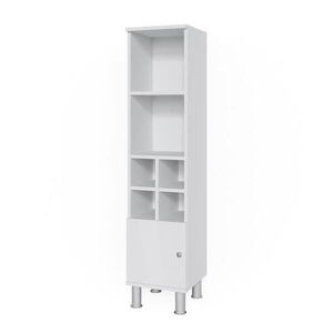 Vicco STŘEDNÍ SKŘÍŇKA Fynn Bílá 30 x 130.6 cm malé dveře obraz