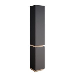 Vicco KOUPELNOVÁ SKŘÍŇKA Gloria Antracit 33 x 197.5 cm se 2 dvířky obraz
