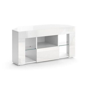 Vicco NÍZKÝ NÁBYTEK POD TELEVIZI Denver Bílá 100 x 50 cm obraz