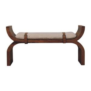 Artisan Furniture STOLEK V PROVÁDĚNÍ KALIFORNSKÉHO OŘECHU, 1 POLIČKA, TMAVĚ HNĚDÁ obraz