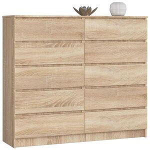 RAUMHIRSCH FURNITURE KOMODA dub Sonoma 121/138/40 obraz