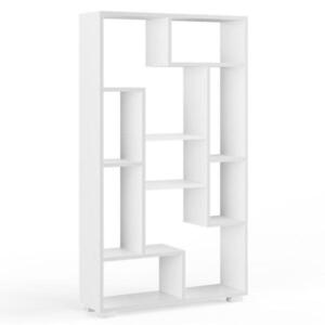 Vicco DĚLICÍ STĚNA Domus Bílá 70.2 x 120 cm 9 přihrádek obraz