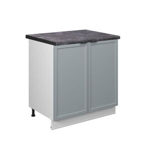 Vicco SKŘÍŇKA POD DŘEZ Fame-Line Světle modrošedá 80 cm , PD Antracit obraz