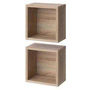 Vicco SKŘÍŇKA DO KOUPELNY Senyo Sonoma 25 x 25 cm Sada 2 kusů obraz