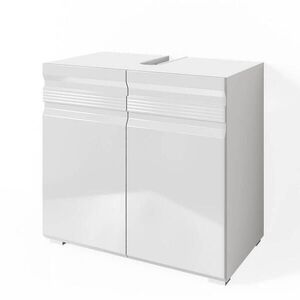 Vicco ZÁKLADNÍ SKŘÍŇKA POD UMYVADLO Fredd Bílá vysoký lesk 60 x 56 cm obraz
