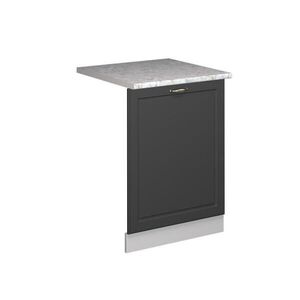 Vicco ČELNÍ PANEL MYČKY Fame-Line Antracitově zlatý 60 cm s pracovní deskou obraz