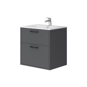 Vicco KOUPELNOVÝ NÁBYTEK Lanco, Antracit, 60 x 60 cm 2dílná obraz