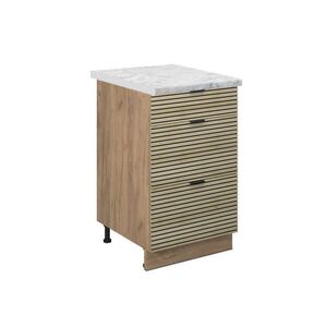Vicco SPODNÍ SKŘÍŇKA KUCHYŇSKÉ LINKY Fame-Line Dubový panel 50 cm , PD Mramor obraz