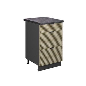 Vicco SPODNÍ SKŘÍŇKA KUCHYŇSKÉ LINKY Fame-Line, Dubový panel/Antracit, 50 cm, PD Antracit obraz