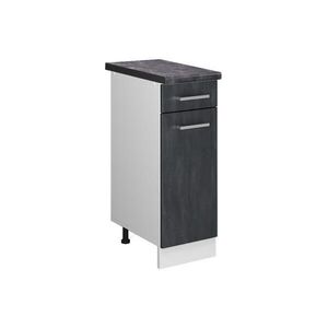 Vicco SPODNÍ SKŘÍŇKA KUCHYŇSKÉ LINKY R-Line Černý beton 30 cm PD Antracit obraz