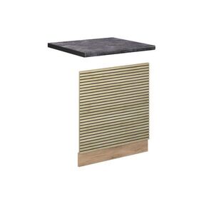 Vicco PŘEDNÍ PANEL Fame-Line Dubový panel 45 cm , PD Antracit obraz