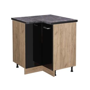 Vicco ROHOVÁ SKŘÍŇKA R-Line Černý vysoký lesk 75.6 cm , PD Antracit obraz
