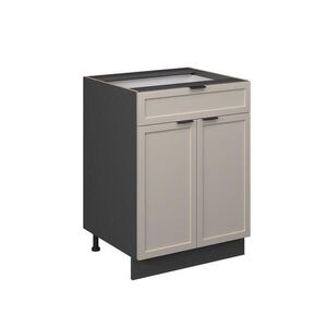 Vicco SPODNÍ SKŘÍŇKA KUCHYŇSKÉ LINKY Fame-Line GreyBeige 60 cm se zásuvkou, bez pracovní desky obraz