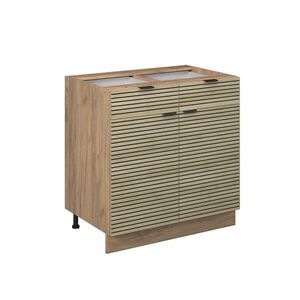 Vicco SPODNÍ SKŘÍŇKA KUCHYŇSKÉ LINKY Fame-Line Dubový panel 80 cm bez pracovní desky obraz