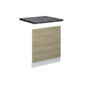 Vicco PŘEDNÍ PANEL Fame-Line Dubový panel 60 cm , PD Antracit obraz