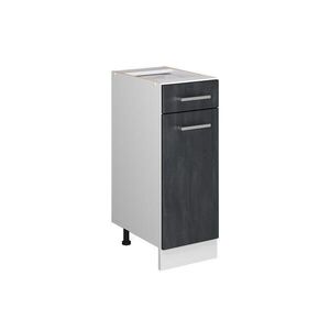 Vicco SPODNÍ SKŘÍŇKA KUCHYŇSKÉ LINKY R-Line Černý beton 30 cm bez pracovní desky obraz