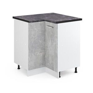 Vicco ROHOVÁ SKŘÍŇKA R-Line Beton 75.6 cm , PD Antracit obraz