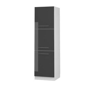 Vicco VYSOKÁ SKŘÍŇ Fame-Line, Antracitový vysoký lesk/Bílá, 60 cm obraz