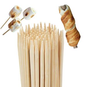 Relaxdays ŠPEJLE Přírodní bambus 100dílná-sada 90 cm obraz