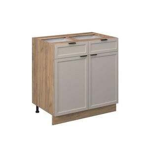 Vicco SPODNÍ SKŘÍŇKA KUCHYŇSKÉ LINKY Fame-Line GreyBeige 80 cm bez pracovní desky obraz