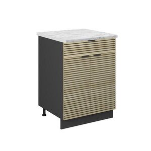 Vicco SPODNÍ SKŘÍŇKA KUCHYŇSKÉ LINKY Fame-Line Dubový panel 60 cm se zásuvkou, PD Mramor obraz